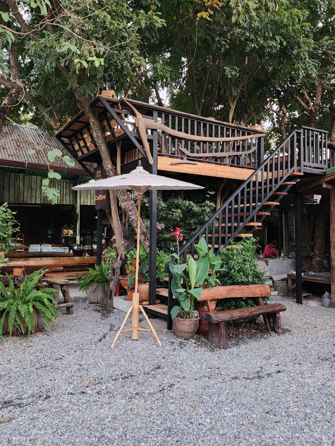 Suk Sabai Homestay Sukhothai Bagian luar foto